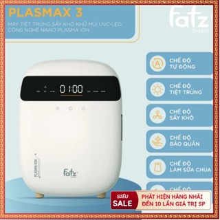 MÁY TIỆT TRÙNG SẤY KHÔ UVC - LED FATZ BABY công nghệ Nano Plasma Ion PLASMAX 3 - 16L