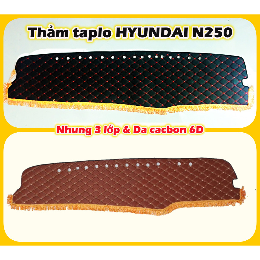 THẢM CHỐNG NẮNG TAPLO XE TẢI HYUNDAI NEW MIGHTY N250 N250SL 2 tấn 5 đẹp chuẩn