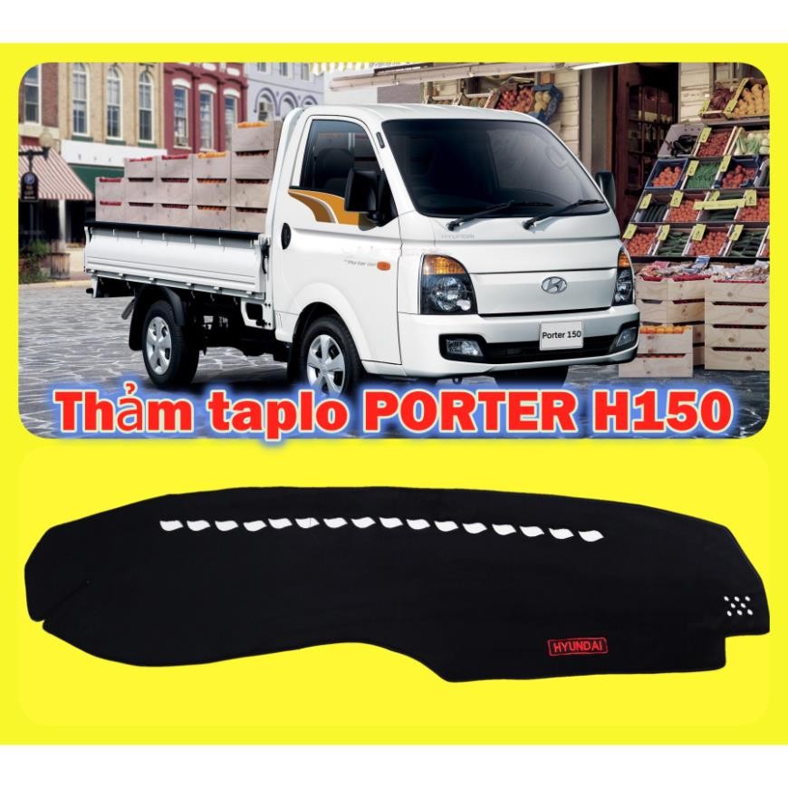 Thảm chống nắng taplo xe tải HYUNDAI 1T5 H150; NEW PORTER H150 đẹp chuẩn