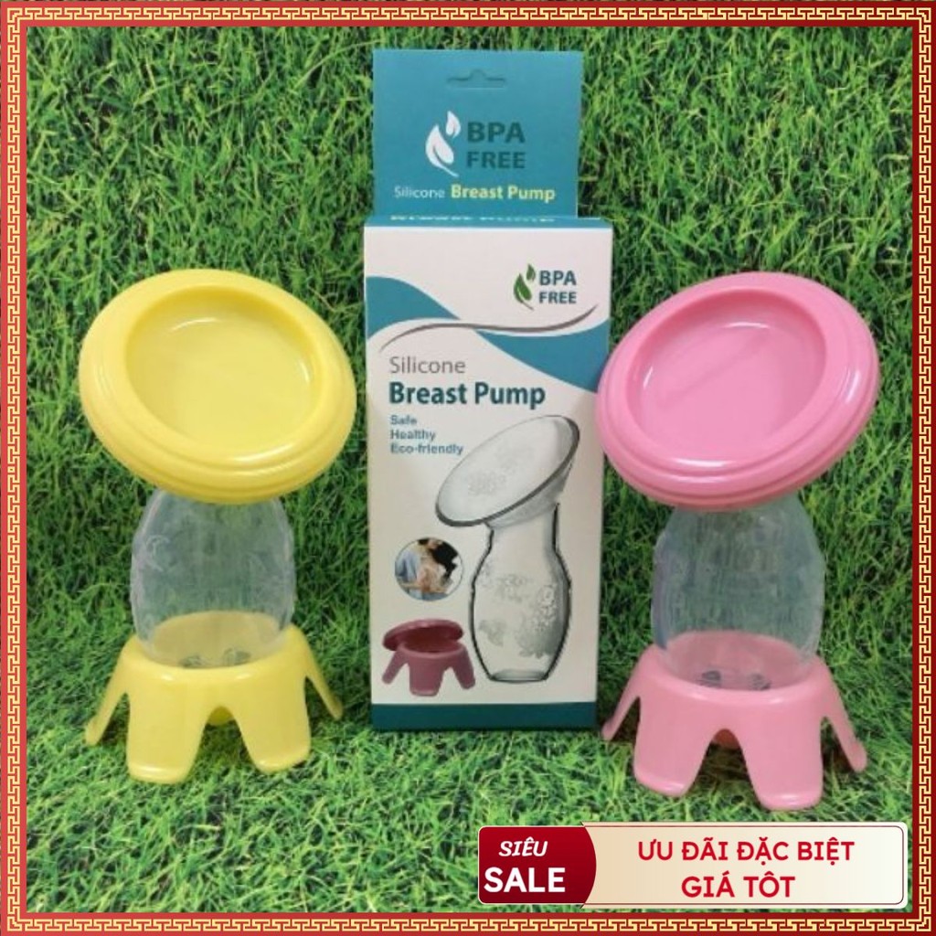 Cốc hứng sữa rảnh tay cho mẹ