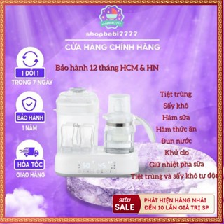 (bh 12th chính hãng) máy tiệt trùng sấy khô và hâm nước đa năng điện tử Fatzbaby - Multimax 2 - FB9013SL