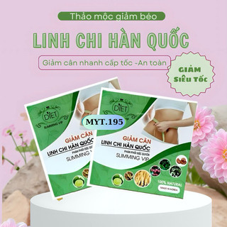  Viên uống Giảm Cân Linh Chi Hàn Quốc Hỗ Trợ Giảm Cân,Giảm Mỡ Bụng An Toàn  Hộp 30viên  