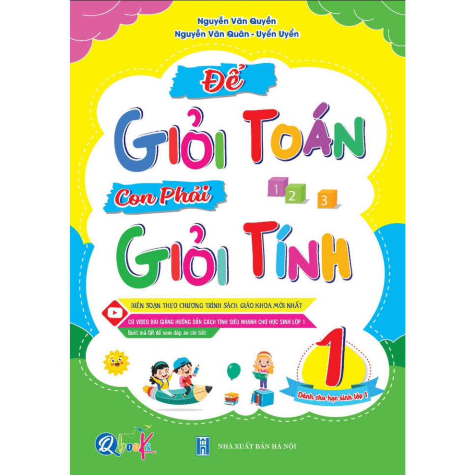 Sách - Để Giỏi Toán Con Phải Giỏi Tính - Cho học sinh lớp 1,2,3