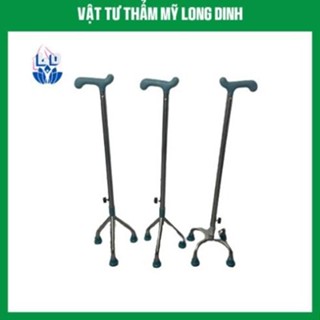  Gậy Chống 3 4 Chân Inox Cho Người Già 