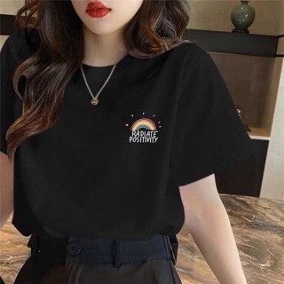  Áo Thun Nữ Hình Cầu Vồng Fom Chuẩn Chất Cotton Co Giãn Bốn Chiều Kiểu Dáng Trẻ Trung Phong Cách . Mã 31 