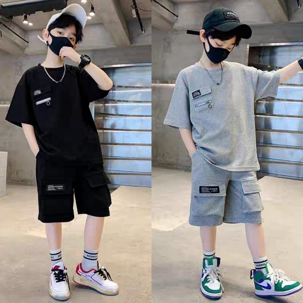 Bộ Quần Áo Cho Bé Trai , set bộ phong cách cho bé trai mẫu TÚI HỘP vải cotton khô loại đẹp may kĩ Mã 03