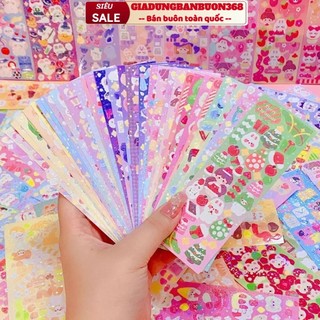 Set 100 Miếng Dán Trang Trí Sổ Tay Tặng Kèm Nhíp DIY Dễ Thương Xinh Xắn Dành Cho Bé (Tặng NHÍP )