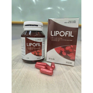 Viên uống Lipofil hỗ trợ mỡ máu