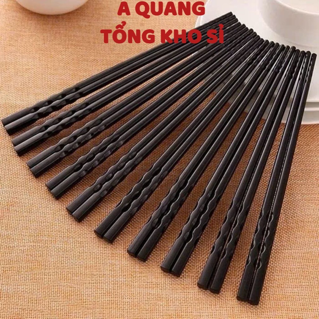 ĐÔI ĐŨA NHỰA LƯỢN SÓNG,  Đũa Nhựa Phip Đen - MÃ: DUA854