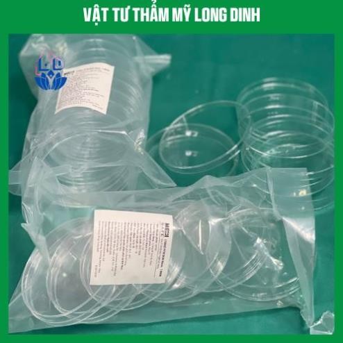 Túi 10 Cái - Đĩa Petri Nhựa Tiệt Trùng 90x15mm