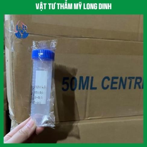 Ống Falcon 50ml - Ống Ly Tâm 50ml Nắp Vặn, Đáy Nhọn Tiệt Trùng Từng Cái