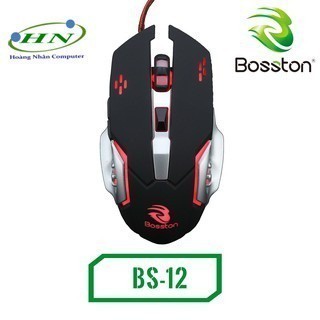 Chuột bosston bs-12 led đa màu dpi 3600