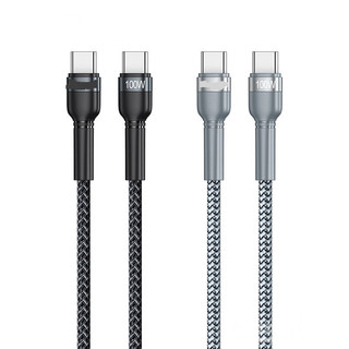 CÁP SẠC NHANH RM RC-172 TYPE C RA TYPE C 100W