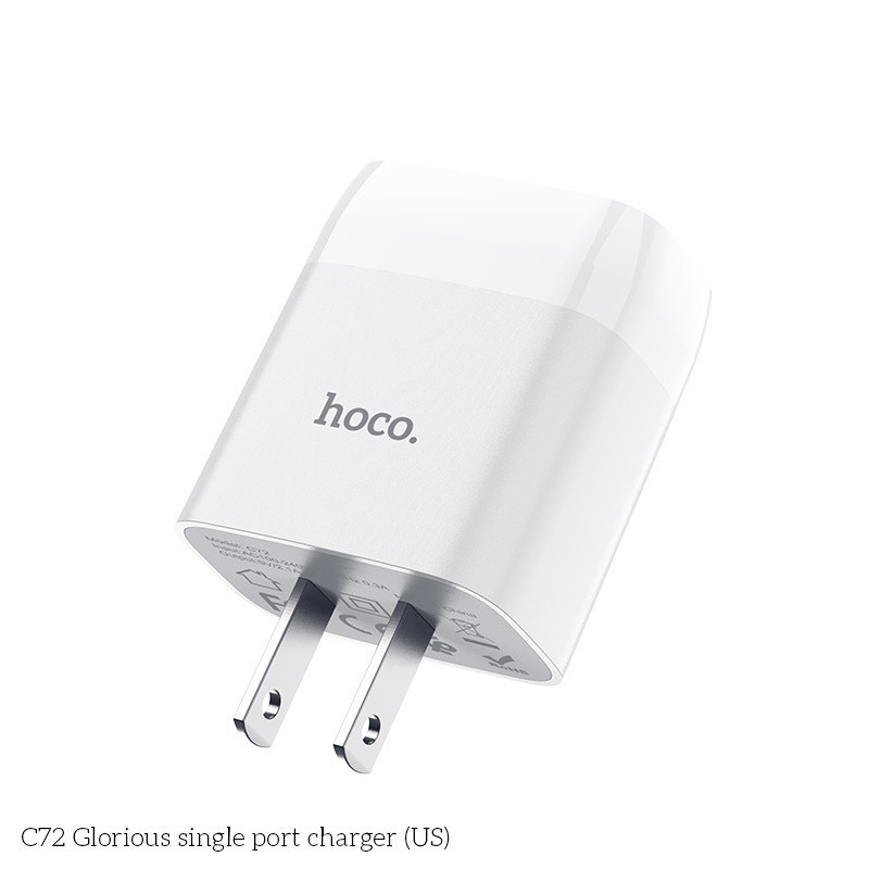 Bộ Cốc sạc nhanh Hoco C72 2.1A
