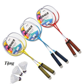  Cặp 2 Vợt Cầu Lông Giá Rẻ Tặng 3 Trái Cầu POSIKA Kèm Bao Vợt thiết kế màu sắc nổi bật và thời trang-AT 