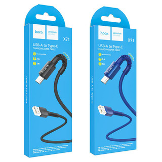 CÁP SẠC ĐIỆN THOẠI X71 DÀI 1M CỔNG LN/MICRO USB/TYPE C