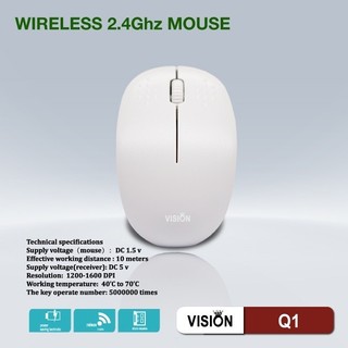 Chuột không dây VISION Q1 1000DPI