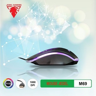 Chuột Máy Tính Có Dây JEDEL M69 LED