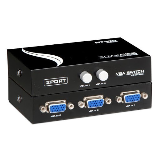 Hub chuyên 2 CPU ra 1 VGA - có nút