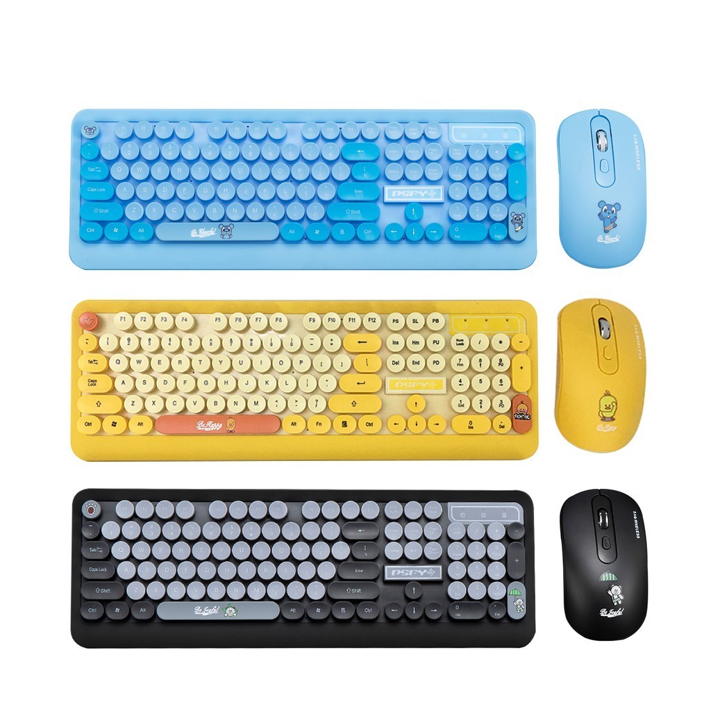 Combo Phím Và Chuột Không Dây PSPY K68 (Không Kèm Lót)