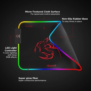 Miếng Lót Chuột Marvo Có LED GRB