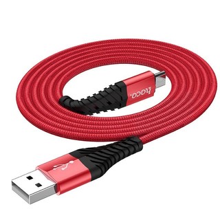 CÁP SẠC DÂY DÙ X38 MICRO 1M 2.4A