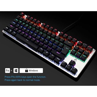 Bàn phím cơ blue swicth mini hp gk 200 đen led
