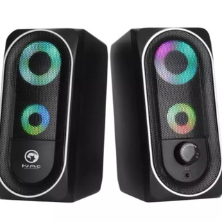 Loa Bluetooth Marvo SG 266BT Led ( 2C/bộ)đen