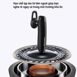 Tai Nghe Bluetooth Cao Cấp JOWAY H58 (Chống Khử Âm Ồn Khi Chạy Xe)