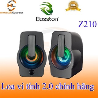 Loa vi tính 2.0 bosston z210 led rgb