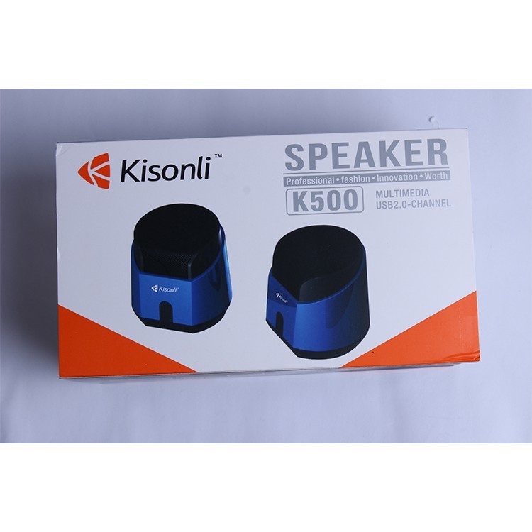 Loa vi tính 2.0 Kisonli K500... (Màu đen)