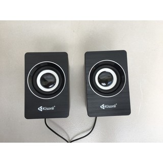 Loa vi tính 2.0 cao cấp kisonli a-707 âm thanh cực hay cổng usb loa máy tính laptop bán chạy