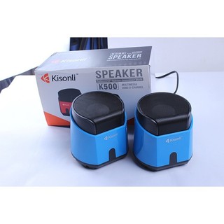 Loa vi tính 2.0 Kisonli K500... (Màu đen)