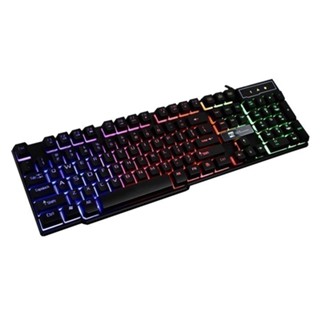 Bàn phím game giả cơ R8 1822 có đèn led 7 màu + Tặng Lót Chuột Logitech