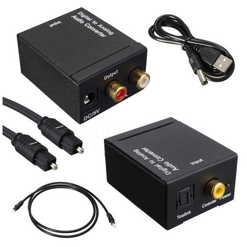 Bộ Chuyển Optical ra AV AUDIO mini - (Có kèm dây optical)