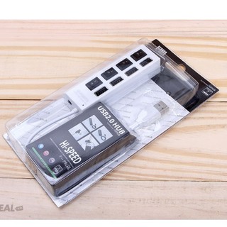 Thiết bị chia cổng USB 4 cổng có công tắc