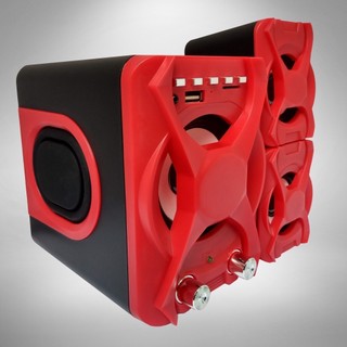 Loa vi tính ruizu 2.1 xsd3u kèm bluetooth,tích hợp thẻ nhớ fm