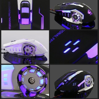 Chuột game 6D-LED đa màu FREE WOLF V5