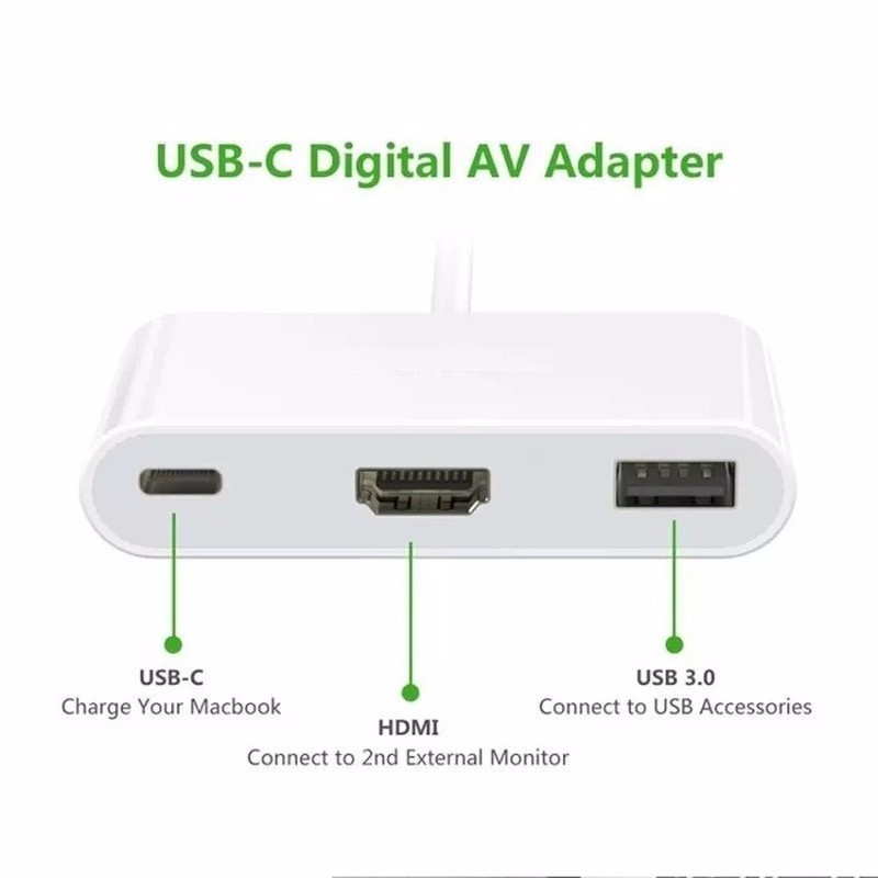 Cáp Chuyển Type-C ra USB 3.0, HDMI, Type-C
