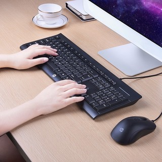 PHÍM CHUỘT VĂN PHONG HP KM 100 ĐEN USB