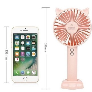 Quạt cầm tay mini n10 handy fan 3in1 - quạt - đèn - giá đỡ điện thoại