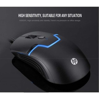 Chuột game HP M100 led nhiều màu rất đầm tay