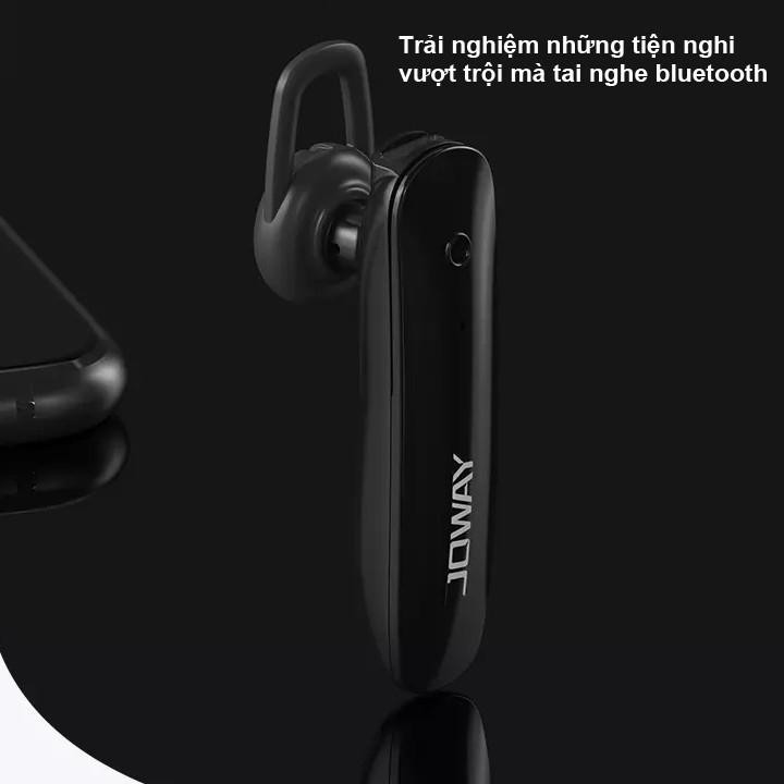 Tai Nghe Bluetooth Cao Cấp JOWAY H58 (Chống Khử Âm Ồn Khi Chạy Xe)