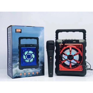 Loa Hát Karaoke Mini Bluetooth BS-106 ( tặng kèm mic )