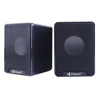 Loa 2.0 Kisonli K100 - Jack 3.5mm và USB