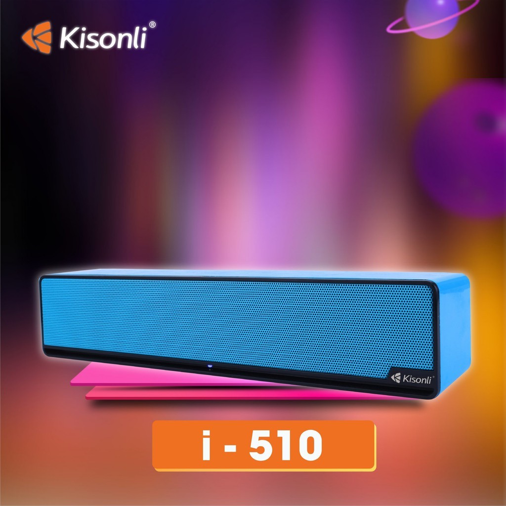 Loa 2.0 Kisonli i-510 - Jack 3.5mm và USB