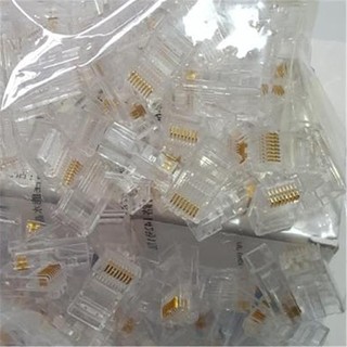Đầu bấm mạng RJ45 AMP cat5e ( 100 CÁI )