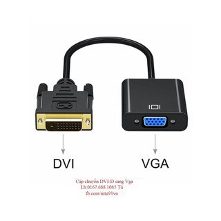 Cáp Chuyển DVI (24+1) Sang VGA
