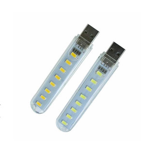 Đèn led 8 bóng siêu sáng cắm cổng USB