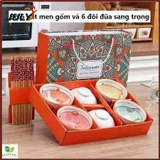 BỘ CHÉN ĐŨA SỨ TABLEWARE ( 6 BỘ ) 6 CHÉN